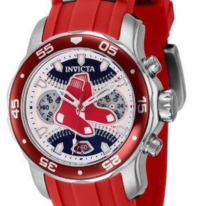Invicta MLB Boston Red Sox Women's Limited Edition Watch 38mm Silicone b…